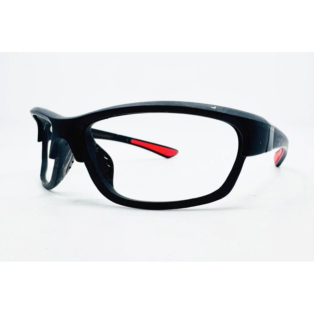 Dockers Sunglasses Mens Black Polarized AC0115 Sport Wrap Frames OSFA